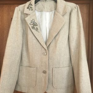 Old Navy Herringbone Blazer
